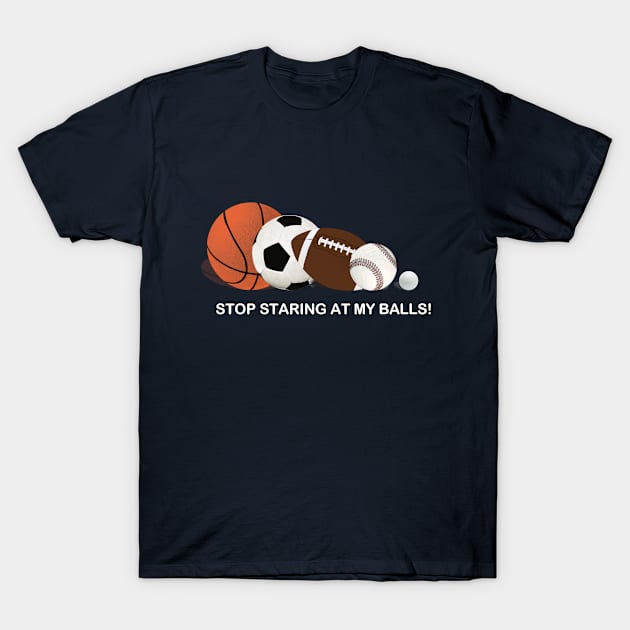 No Staring T-Shirt by rdkrex